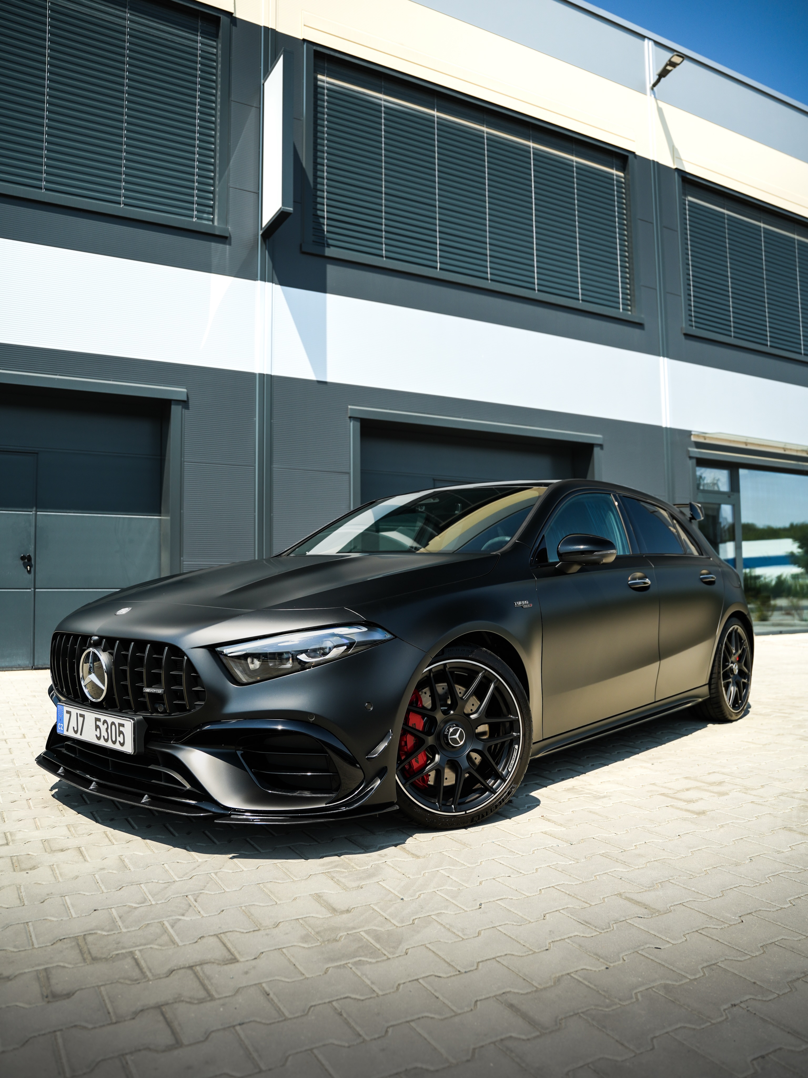 Mercedes-AMG A 45 S v matné PPF fólii